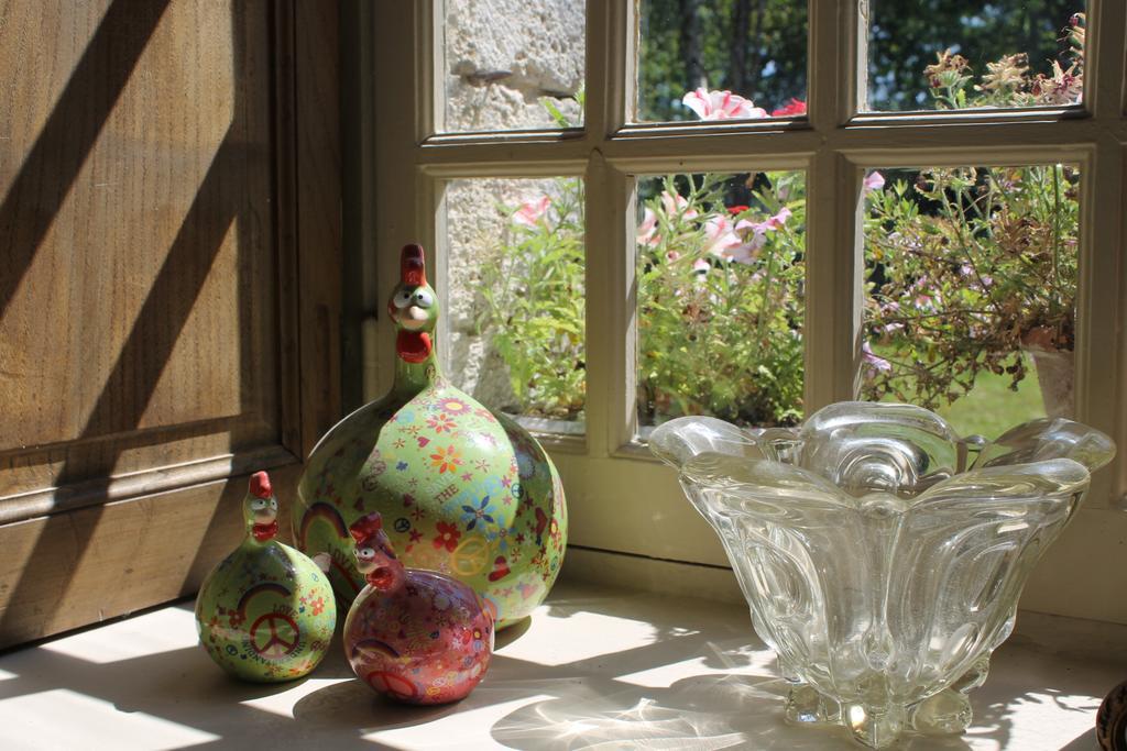 Manoir De La Guerie Bed & Breakfast Ablon Exterior foto